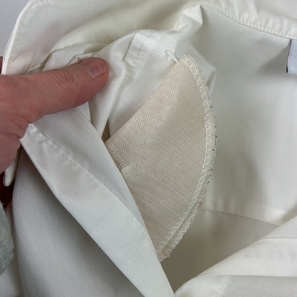 Basler Jeans White Button Up Collared Shirt - Picture 4 of 11